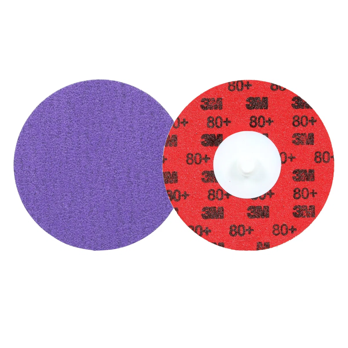3M Cubitron 3 Roloc Disque haute résistance pour l’arasage 1184F, 60+ | YF-weight, TR, Purple, 76 mm, 50/Carton