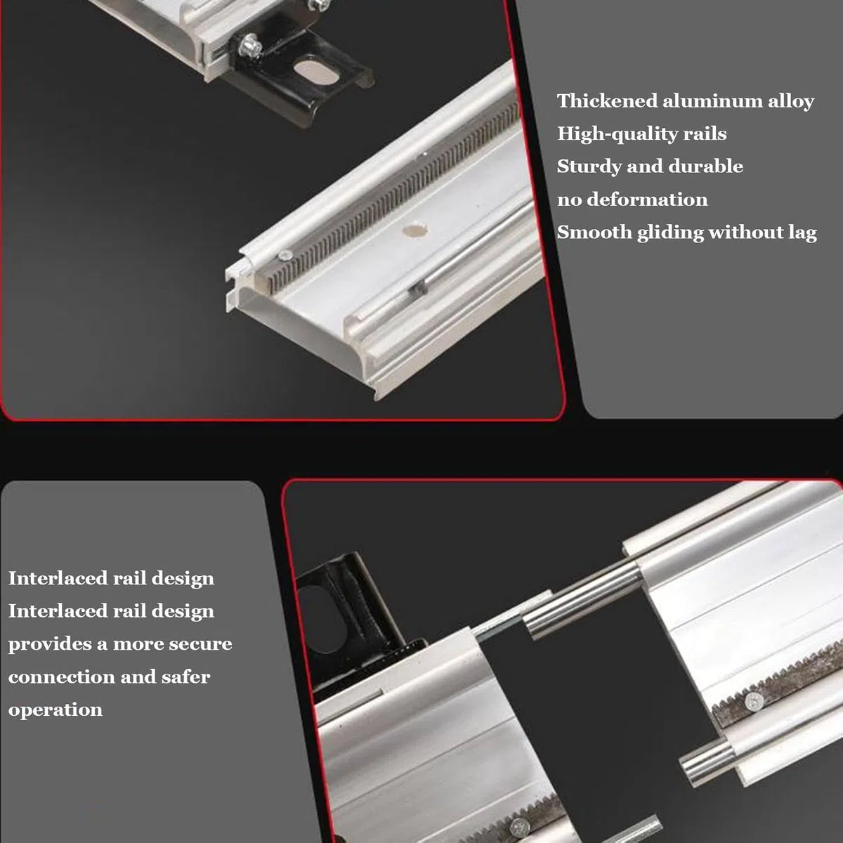 Rail Scie Annulaire Béton Professionnel - Coupe Automatique, Bascule Rotative,Profondeur Réglable, Support Alliage Aluminium 1.5/2/2.5/3 m,pour Béton,Acier,Sols et Murs 1.5m