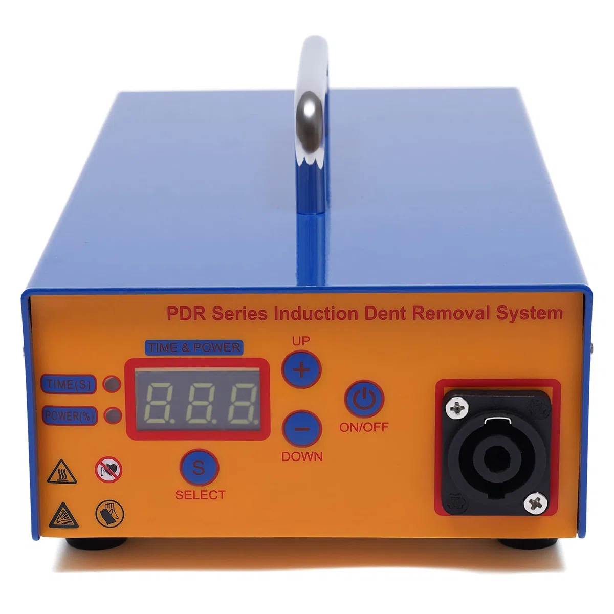 Outil de réparation de bosses électromagnétique professionnel 1380 W - Outil de levage de bosses réglable - Chauffage à induction - Outil de réparation sans flamme - Kit complet - Boîte à outils 220 V