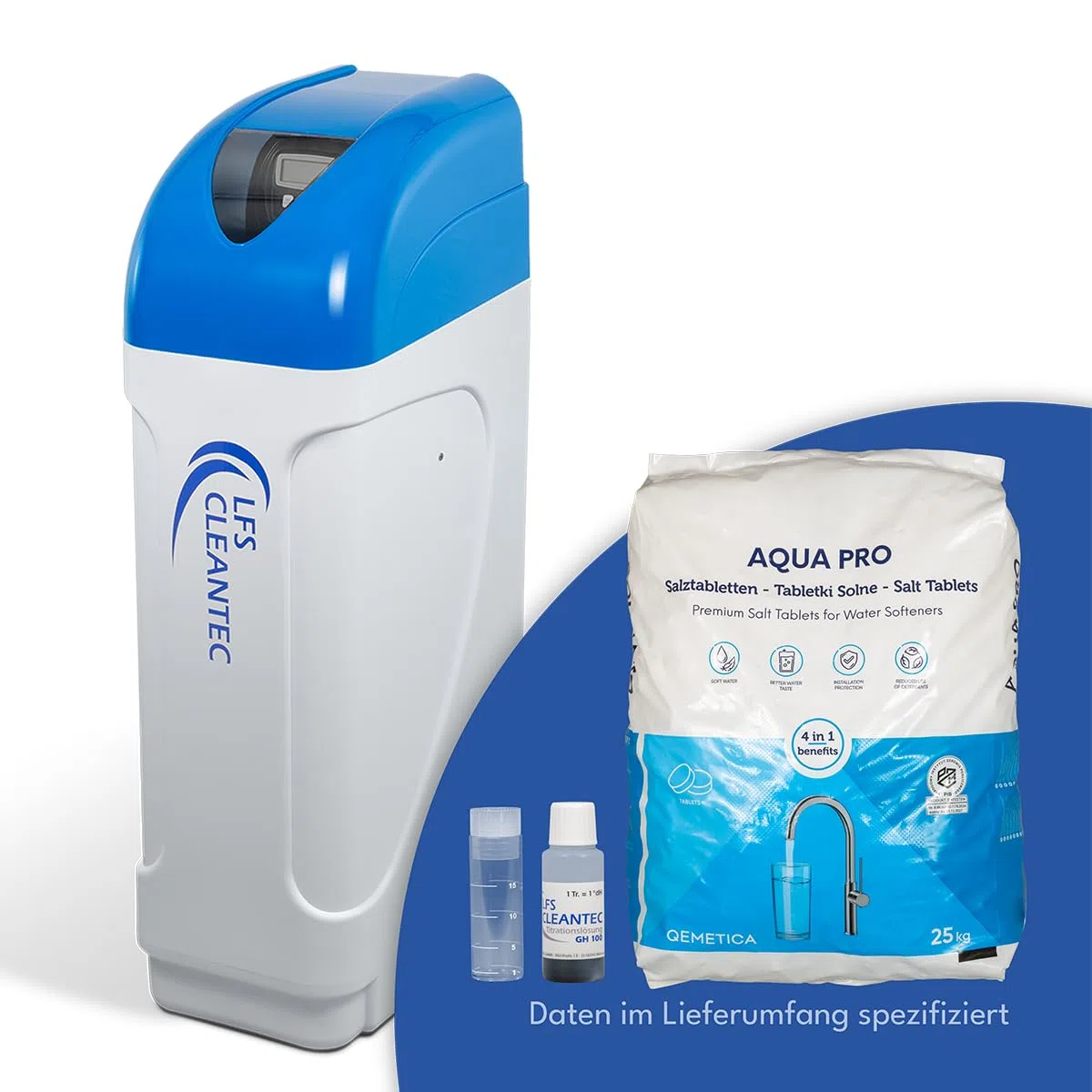 Adoucisseur d'eau IWKC Maison unifamiliale 8-9 personnes - IWKC 3000 sans kit de raccordement