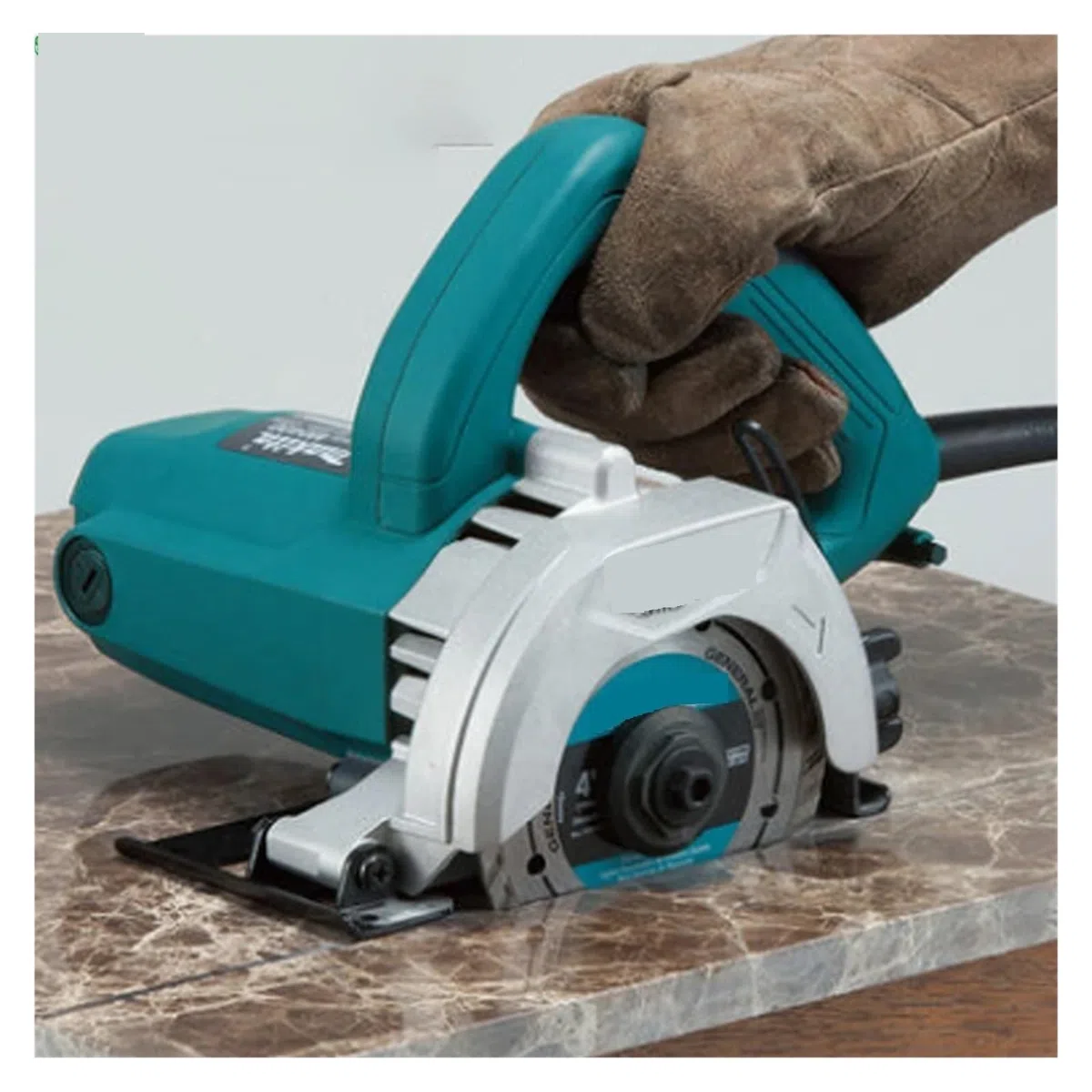 Machine À Découper Le Marbre Et Les Carreaux De Céramique, Portable, Haute Puissance, Multifonction, Rainurage De Pierre, M0400B, 1200W, Outil Électrique(Gold)