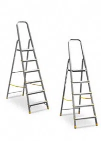 Echafaudage pour escalier: 2.68m haut. travail max