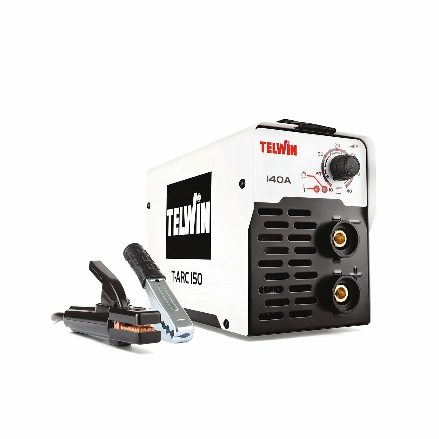 Telwin T- Arc 150 230V Poste de Soudage a Electrode MMA avec accessoires de soudage, 130A