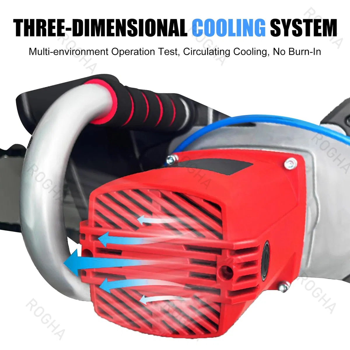 Machine à découper Le béton et la Pierre par entraînement par chaîne, rainureuse Murale sans poussière avec Double chaîne 35 cm/48 cm, Pompe à Eau, 2 chaînes et 2 Guides 5800W35cm