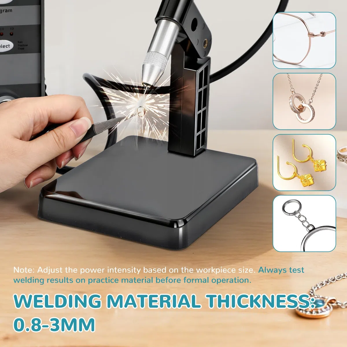 Machine à souder à bijoux, 110 V, portable, à impulsion, argon, pour soudage de bijoux, outils de réparation