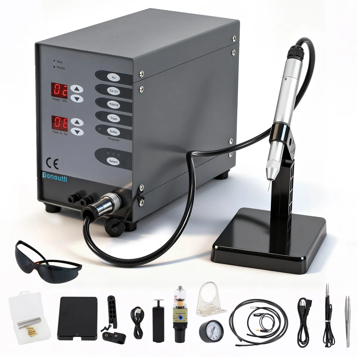 Machine à souder à bijoux, 110 V, portable, à impulsion, argon, pour soudage de bijoux, outils de réparation
