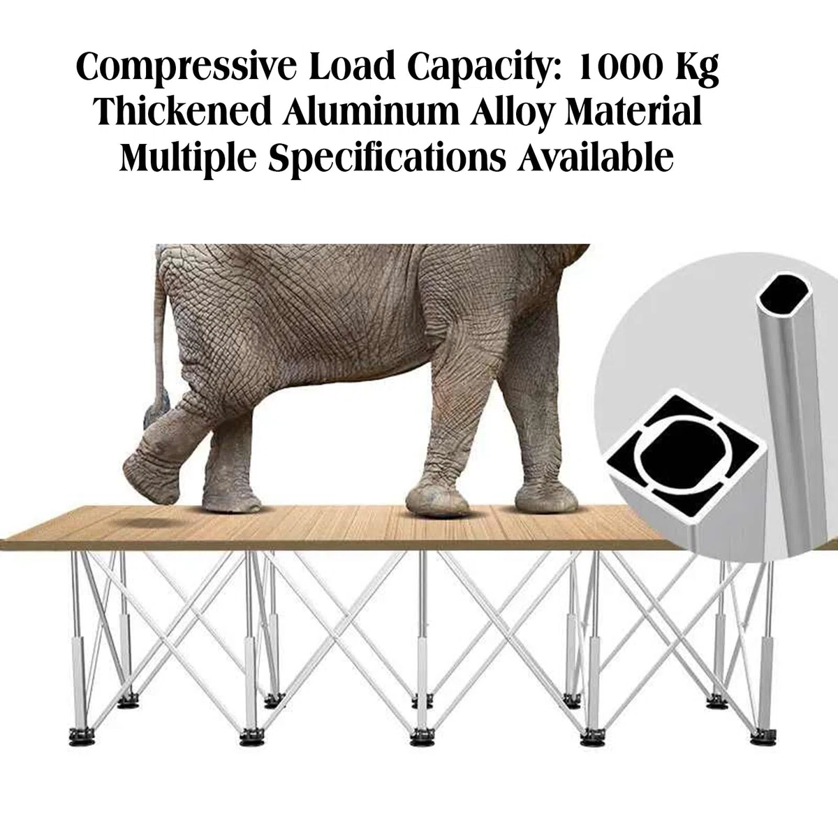 Chevalet de scie pliable robuste avec grande capacité de charge, support de travail portable pour projets professionnels et de bricolage