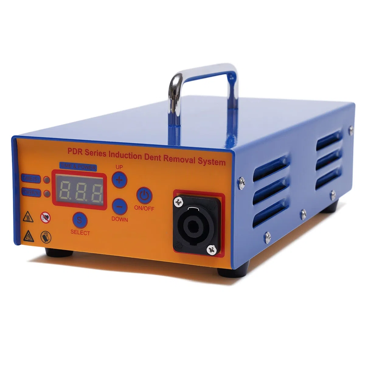 Outil de réparation de bosses électromagnétique professionnel 1380 W - Outil de levage de bosses réglable - Chauffage à induction - Outil de réparation sans flamme - Kit complet - Boîte à outils 220 V